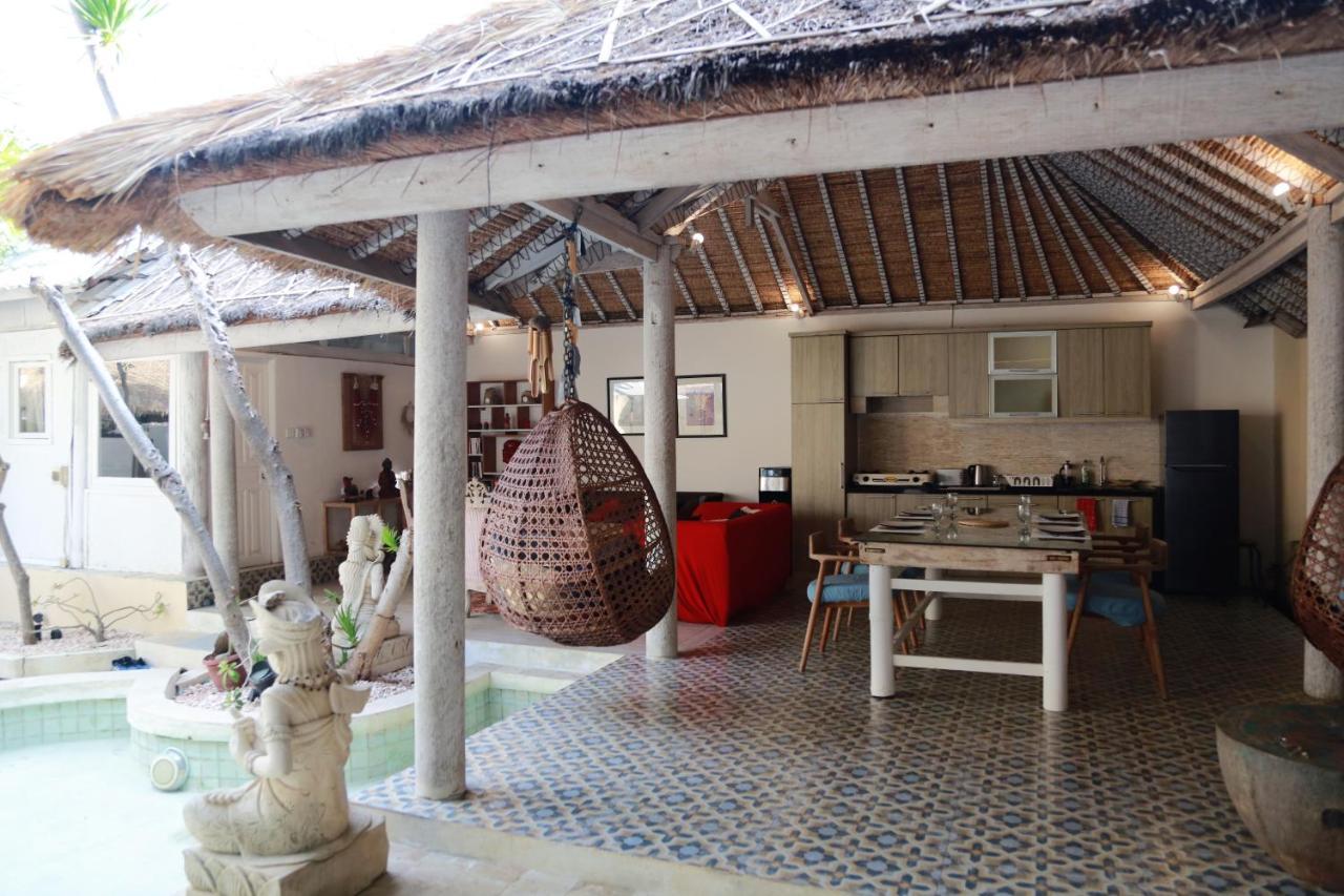 Villa Sentosa, Cheerful 3-Bedroom Villa With Pool Gili Trawangan Dış mekan fotoğraf